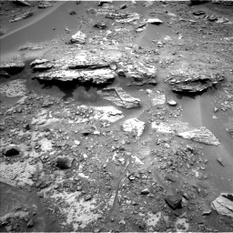 Nasa's Mars rover Curiosity acquired this image using its Left Navigation Camera on Sol 3461, at drive 2112, site number 94