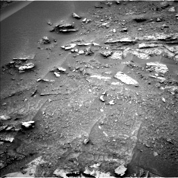 Nasa's Mars rover Curiosity acquired this image using its Left Navigation Camera on Sol 3461, at drive 2154, site number 94