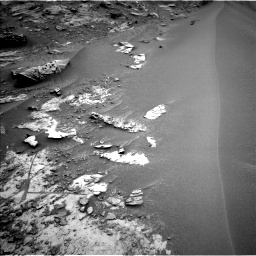 Nasa's Mars rover Curiosity acquired this image using its Left Navigation Camera on Sol 3461, at drive 2184, site number 94