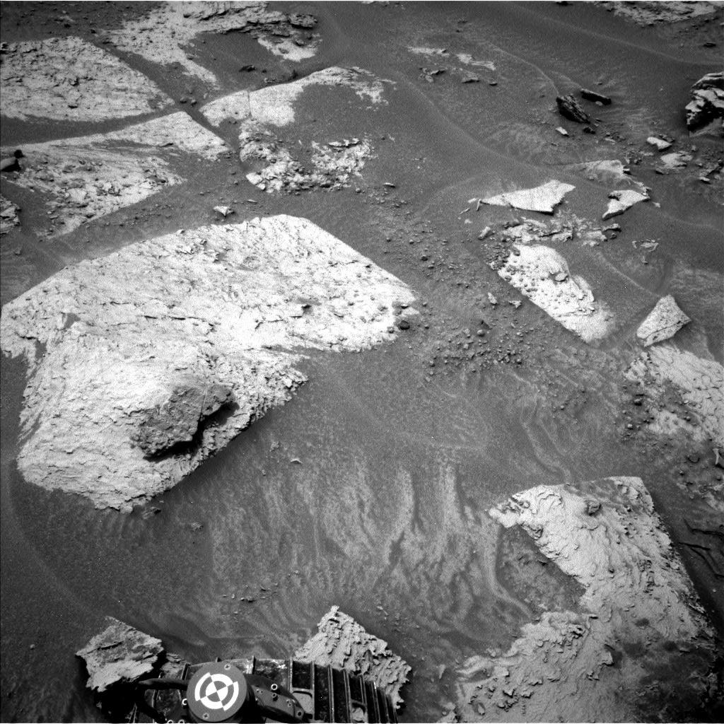Nasa's Mars rover Curiosity acquired this image using its Left Navigation Camera on Sol 3461, at drive 2242, site number 94