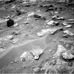 Nasa's Mars rover Curiosity acquired this image using its Right Navigation Camera on Sol 3461, at drive 1872, site number 94