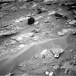 Nasa's Mars rover Curiosity acquired this image using its Right Navigation Camera on Sol 3461, at drive 1878, site number 94