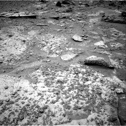 Nasa's Mars rover Curiosity acquired this image using its Right Navigation Camera on Sol 3461, at drive 2004, site number 94