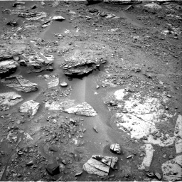 Nasa's Mars rover Curiosity acquired this image using its Right Navigation Camera on Sol 3461, at drive 2106, site number 94