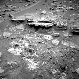 Nasa's Mars rover Curiosity acquired this image using its Right Navigation Camera on Sol 3461, at drive 2118, site number 94