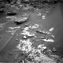 Nasa's Mars rover Curiosity acquired this image using its Right Navigation Camera on Sol 3461, at drive 2190, site number 94