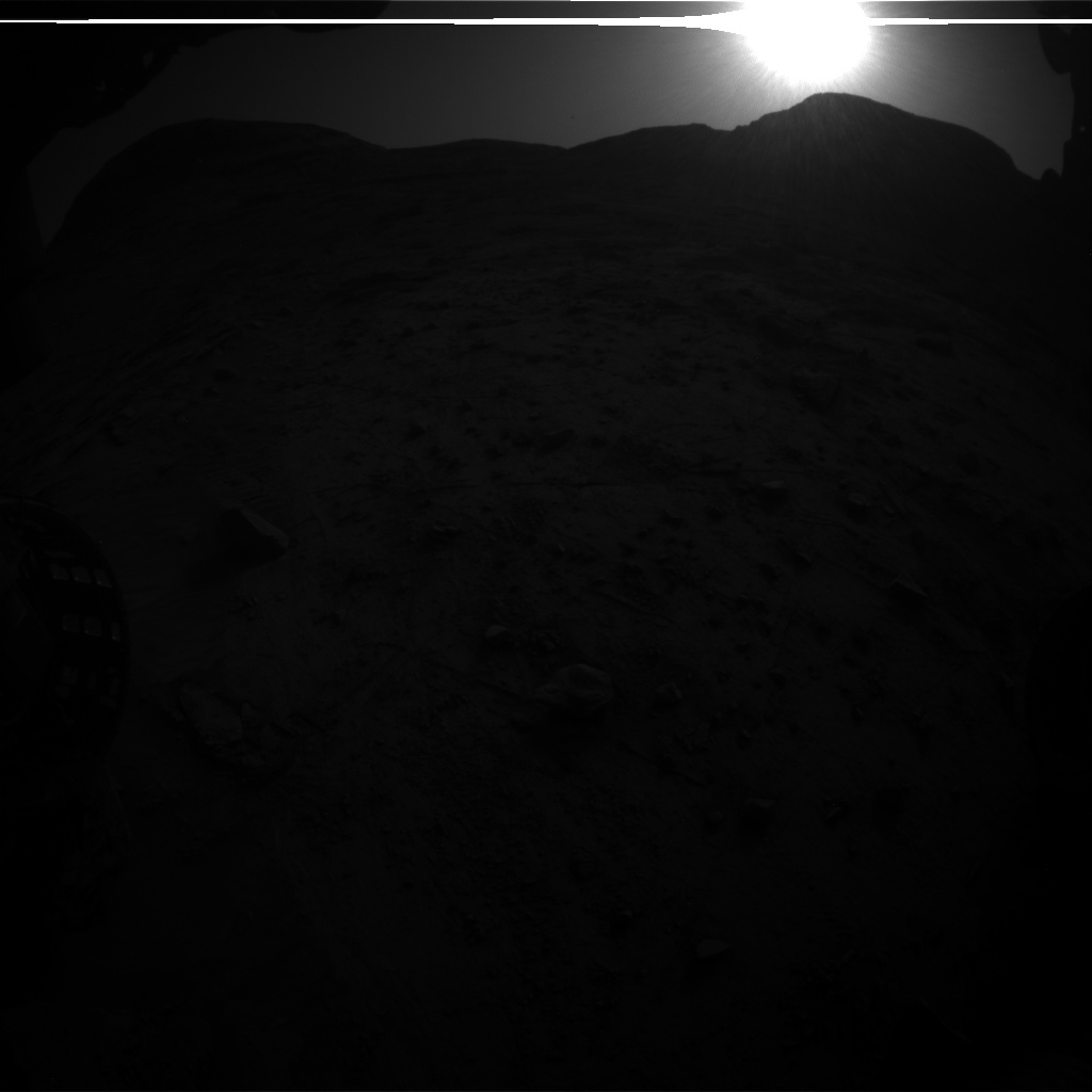 Nasa's Mars rover Curiosity acquired this image using its Front Hazard Avoidance Camera (Front Hazcam) on Sol 3462, at drive 2636, site number 94