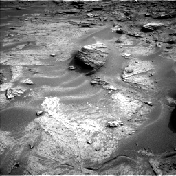 Nasa's Mars rover Curiosity acquired this image using its Left Navigation Camera on Sol 3462, at drive 2320, site number 94