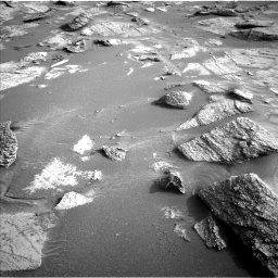 Nasa's Mars rover Curiosity acquired this image using its Left Navigation Camera on Sol 3462, at drive 2362, site number 94