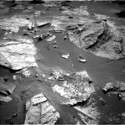 Nasa's Mars rover Curiosity acquired this image using its Left Navigation Camera on Sol 3462, at drive 2446, site number 94