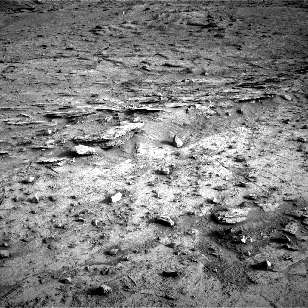 Nasa's Mars rover Curiosity acquired this image using its Left Navigation Camera on Sol 3462, at drive 2554, site number 94