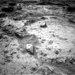 Nasa's Mars rover Curiosity acquired this image using its Left Navigation Camera on Sol 3462, at drive 2614, site number 94