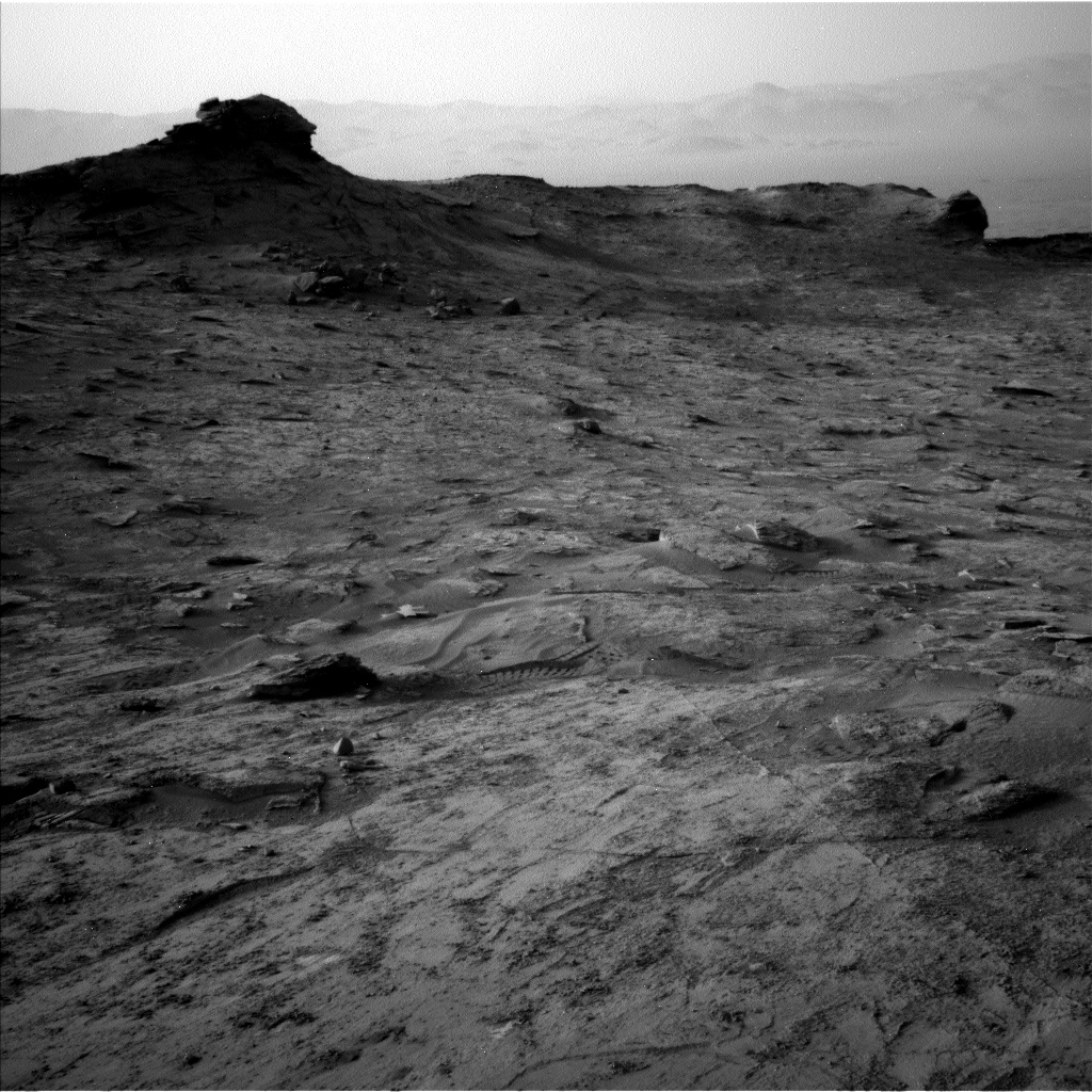 Nasa's Mars rover Curiosity acquired this image using its Left Navigation Camera on Sol 3462, at drive 2636, site number 94