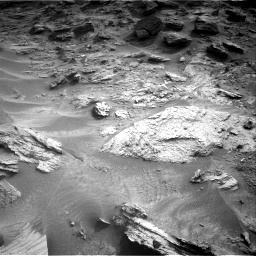 Nasa's Mars rover Curiosity acquired this image using its Right Navigation Camera on Sol 3462, at drive 2266, site number 94