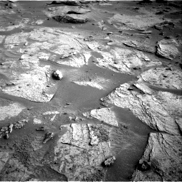Nasa's Mars rover Curiosity acquired this image using its Right Navigation Camera on Sol 3462, at drive 2344, site number 94