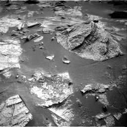 Nasa's Mars rover Curiosity acquired this image using its Right Navigation Camera on Sol 3462, at drive 2446, site number 94