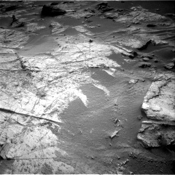 Nasa's Mars rover Curiosity acquired this image using its Right Navigation Camera on Sol 3462, at drive 2482, site number 94
