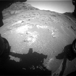 Nasa's Mars rover Curiosity acquired this image using its Front Hazard Avoidance Camera (Front Hazcam) on Sol 3463, at drive 2942, site number 94