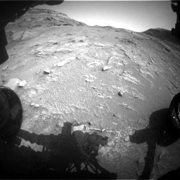Nasa's Mars rover Curiosity acquired this image using its Front Hazard Avoidance Camera (Front Hazcam) on Sol 3463, at drive 2954, site number 94