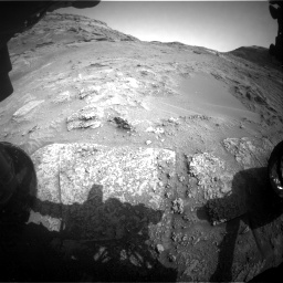 Nasa's Mars rover Curiosity acquired this image using its Front Hazard Avoidance Camera (Front Hazcam) on Sol 3463, at drive 2978, site number 94