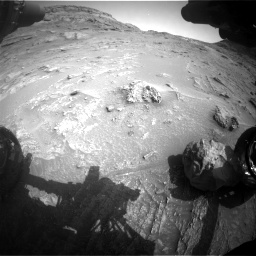 Nasa's Mars rover Curiosity acquired this image using its Front Hazard Avoidance Camera (Front Hazcam) on Sol 3463, at drive 2894, site number 94