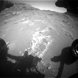 Nasa's Mars rover Curiosity acquired this image using its Front Hazard Avoidance Camera (Front Hazcam) on Sol 3463, at drive 2930, site number 94