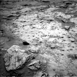 Nasa's Mars rover Curiosity acquired this image using its Left Navigation Camera on Sol 3463, at drive 2660, site number 94