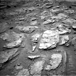 Nasa's Mars rover Curiosity acquired this image using its Left Navigation Camera on Sol 3463, at drive 2672, site number 94