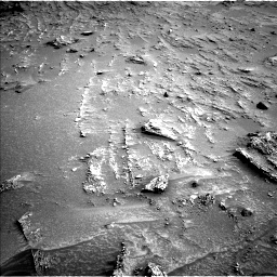 Nasa's Mars rover Curiosity acquired this image using its Left Navigation Camera on Sol 3463, at drive 2888, site number 94