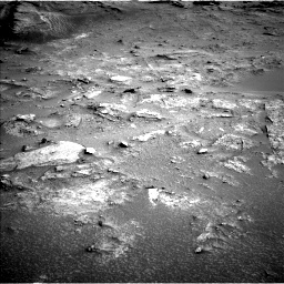 Nasa's Mars rover Curiosity acquired this image using its Left Navigation Camera on Sol 3463, at drive 2930, site number 94