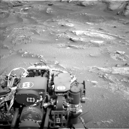 Nasa's Mars rover Curiosity acquired this image using its Left Navigation Camera on Sol 3463, at drive 2930, site number 94