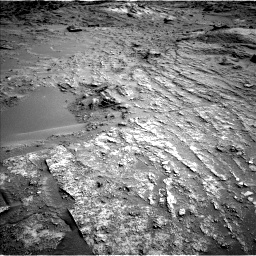 Nasa's Mars rover Curiosity acquired this image using its Left Navigation Camera on Sol 3463, at drive 2954, site number 94