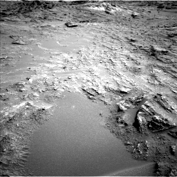 Nasa's Mars rover Curiosity acquired this image using its Left Navigation Camera on Sol 3463, at drive 2978, site number 94
