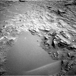 Nasa's Mars rover Curiosity acquired this image using its Left Navigation Camera on Sol 3463, at drive 2984, site number 94