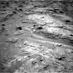 Nasa's Mars rover Curiosity acquired this image using its Right Navigation Camera on Sol 3463, at drive 2738, site number 94