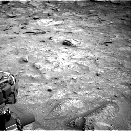 Nasa's Mars rover Curiosity acquired this image using its Right Navigation Camera on Sol 3463, at drive 2834, site number 94