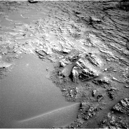 Nasa's Mars rover Curiosity acquired this image using its Right Navigation Camera on Sol 3463, at drive 2984, site number 94