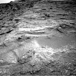 Nasa's Mars rover Curiosity acquired this image using its Right Navigation Camera on Sol 3463, at drive 3080, site number 94