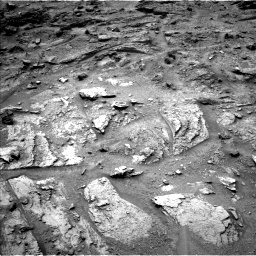 Nasa's Mars rover Curiosity acquired this image using its Left Navigation Camera on Sol 3465, at drive 3254, site number 94
