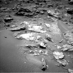 Nasa's Mars rover Curiosity acquired this image using its Left Navigation Camera on Sol 3465, at drive 3350, site number 94