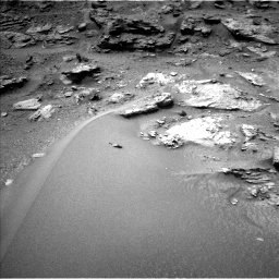 Nasa's Mars rover Curiosity acquired this image using its Left Navigation Camera on Sol 3465, at drive 3368, site number 94