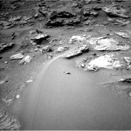 Nasa's Mars rover Curiosity acquired this image using its Left Navigation Camera on Sol 3465, at drive 3374, site number 94