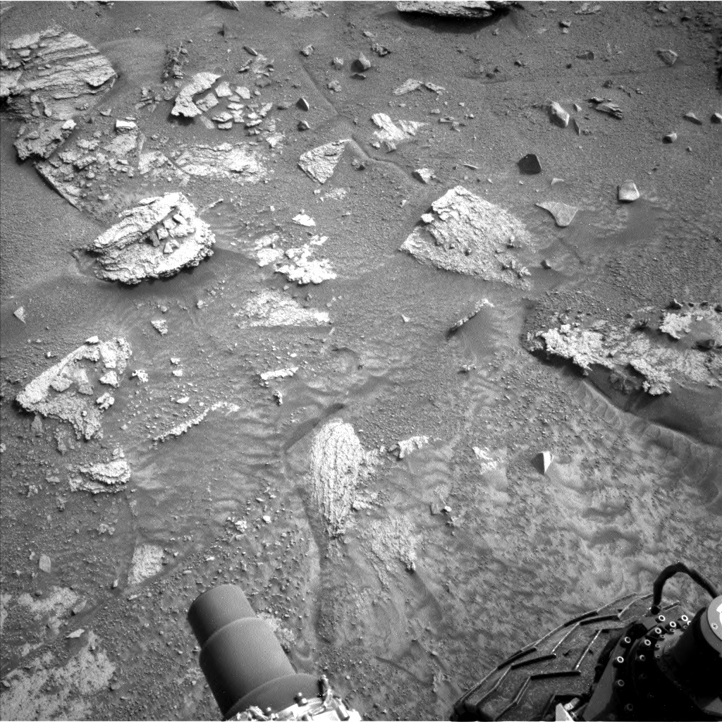 Nasa's Mars rover Curiosity acquired this image using its Left Navigation Camera on Sol 3465, at drive 3386, site number 94