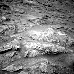 Nasa's Mars rover Curiosity acquired this image using its Right Navigation Camera on Sol 3465, at drive 3200, site number 94