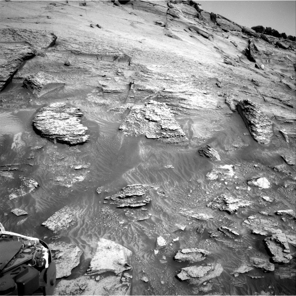 Nasa's Mars rover Curiosity acquired this image using its Right Navigation Camera on Sol 3465, at drive 3386, site number 94