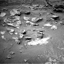 Nasa's Mars rover Curiosity acquired this image using its Left Navigation Camera on Sol 3467, at drive 3398, site number 94