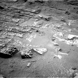 Nasa's Mars rover Curiosity acquired this image using its Left Navigation Camera on Sol 3467, at drive 3446, site number 94