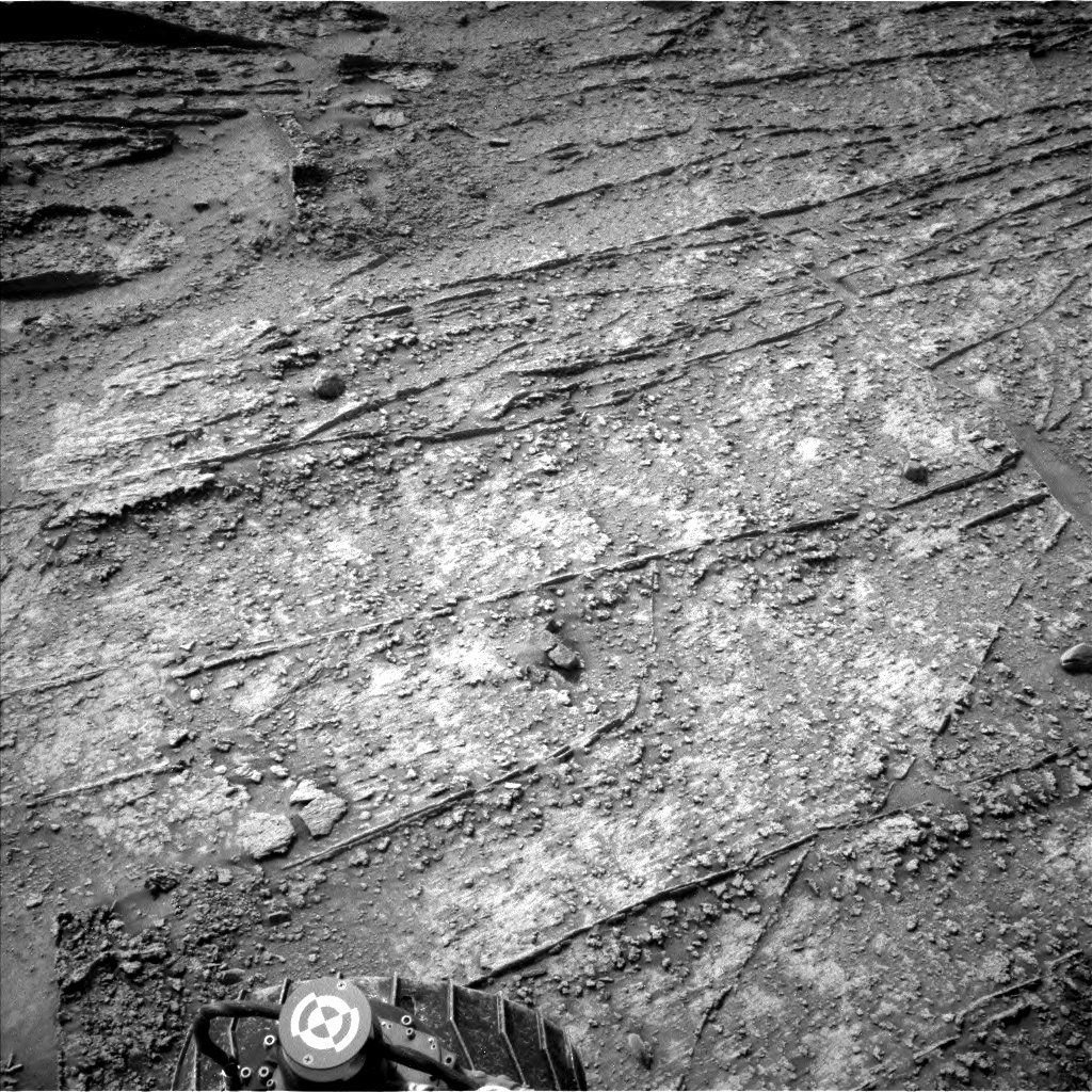 Nasa's Mars rover Curiosity acquired this image using its Left Navigation Camera on Sol 3467, at drive 0, site number 95