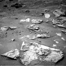 Nasa's Mars rover Curiosity acquired this image using its Right Navigation Camera on Sol 3467, at drive 3422, site number 94