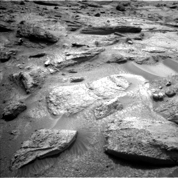 Nasa's Mars rover Curiosity acquired this image using its Left Navigation Camera on Sol 3469, at drive 138, site number 95